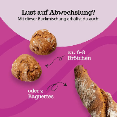 Dinkel-Roggen-Kruste 500 g