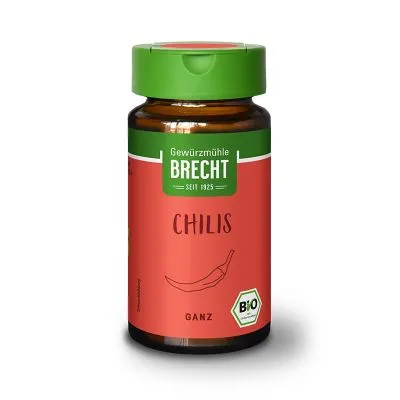 Chilis ganz Glas 15 g – Mühle Schlingemann