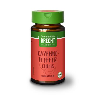 Cayennepfeffer gemahlen 35g  Glas BIO