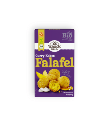 Falafel Curry-Kokos 160 g BIO glutenfrei