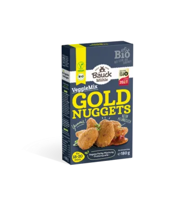 VeggieMix Gold Nuggets Bio 180 g – Mühle Schlingemann
