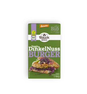 Dinkel-Nuss Burger Bio 150 g