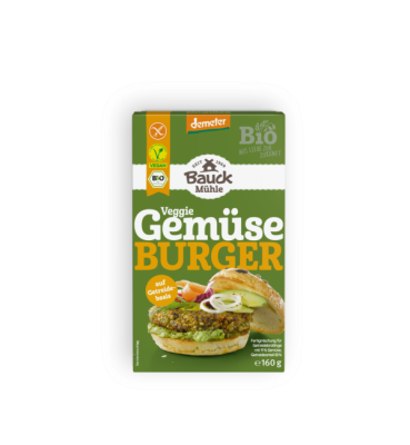 Gemüse Burger Bio glutenfrei 160 g