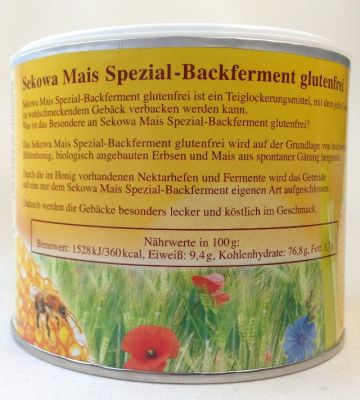 Sekowa Mais Spezial-Backferment - glutenfrei 250g