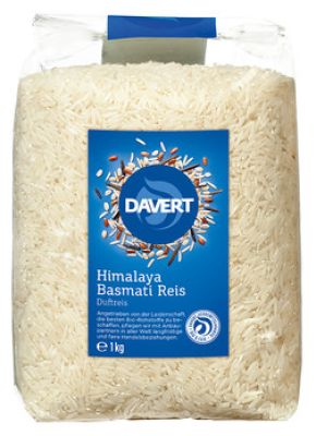 Himalaya Basmati Reis, weiß 1kg BIO