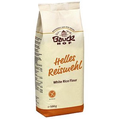 Reismehl, hell 0,5 kg glutenfrei BIO