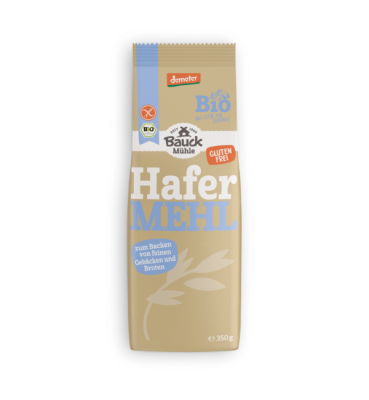 Hafermehl, Vollkorn glutenfrei 350 g Demeter