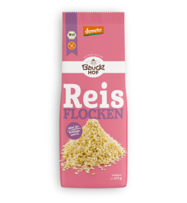 Reisflocken Demeter glutenfrei 475 g