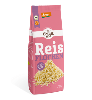 Reisflocken Demeter glutenfrei 475 g