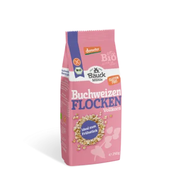 Buchweizenflocken, Glutenfrei 250 g Demeter
