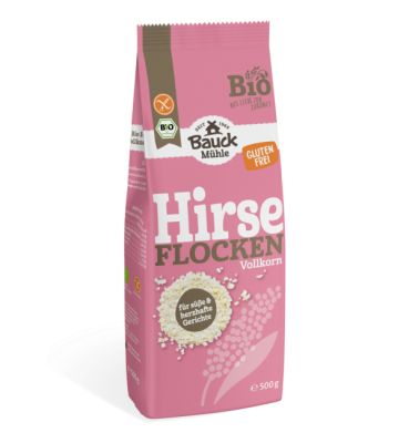 Hirseflocken glutenfrei BIO 500 g