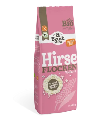 Hirseflocken glutenfrei BIO 500 g