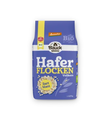 Haferflocken Zartblatt BIO glutenfrei 425 g – Mühle Schlingemann