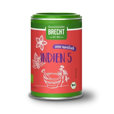 Indien 5 (Fünfgewürz)     Membrandose 70 g