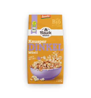 Dinkel Müsli Knusber Bio 425 g