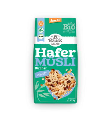 Hafer Müsli Bircher glutenfrei BIO 425 g
