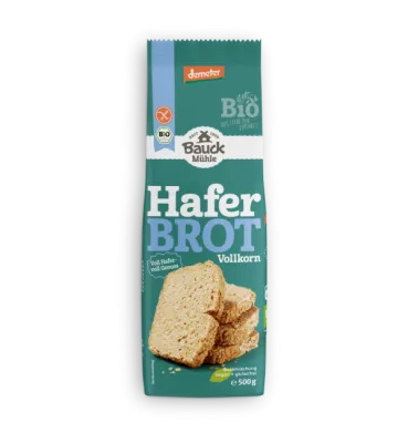 Haferbrot, Vollkorn Glutenfrei Demeter 500 g
