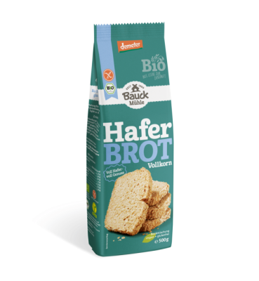 Haferbrot, Vollkorn Glutenfrei Demeter 500 g