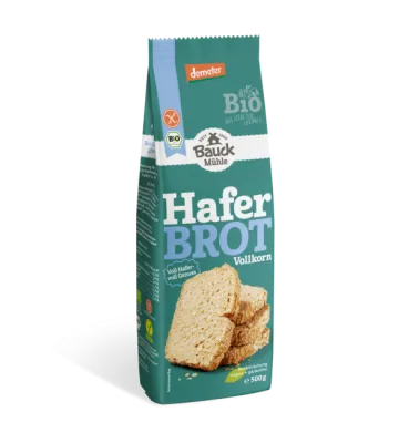 Haferbrot, Vollkorn Glutenfrei Demeter 500 g