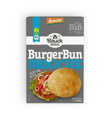 Burger Bun Brioche Bio 400 g – Mühle Schlingemann