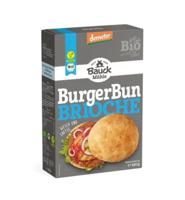 Burger Bun Brioche Bio 400 g