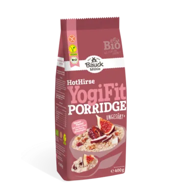 Hot Hirse Yogi Fit Porridge BIO glutenfrei 400 g – Mühle Schlingemann