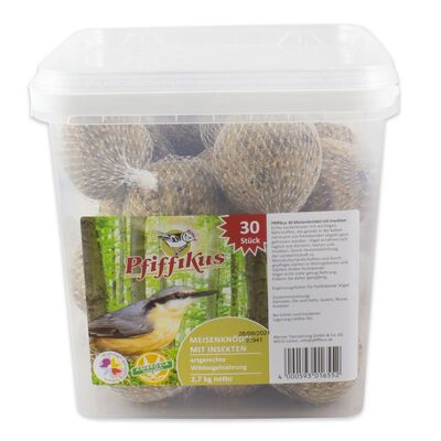 Pfiffikus Meisenknödel Insekten mit N. 30er Eimer