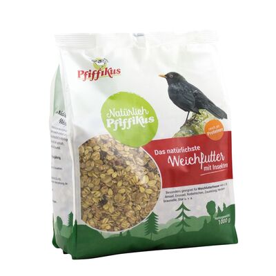 Natürlich Pfiffikus Weichfutter m.Insekten 2,5 kg