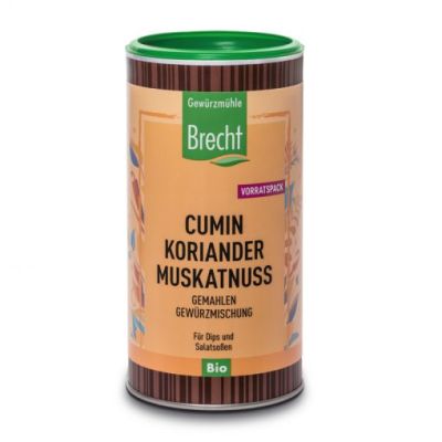 Cumin, Koriander, Muskatnuss gemahlen 220 g Dose