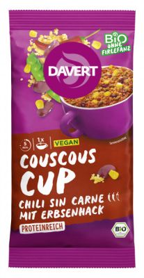 Couscous-Cup Chili sin Carne 58 g BIO