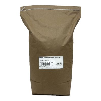 Gruau Rouge Moul-Bie 5 kg – Mühle Schlingemann