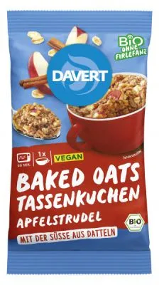 Baked Oats Tassenkuchen Schoko-Brownie 65 g – Mühle Schlingemann