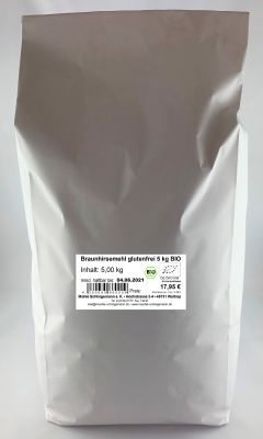 Braunhirsemehl glutenfrei 5 kg BIO