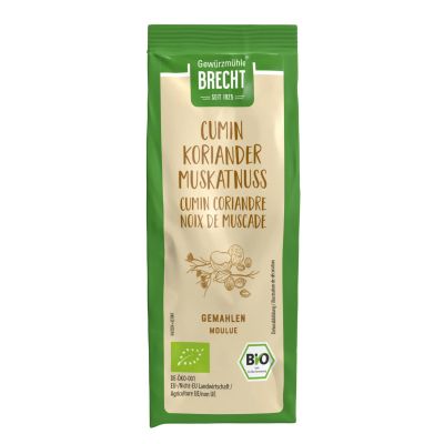 Cumin-Koriander-Muskatnuss gem. 45 g Nachfüllbeutel
