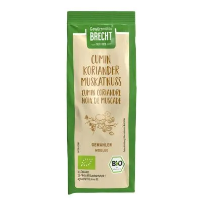 Cumin-Koriander-Muskatnuss gem. 45 g Nachfüllbeutel