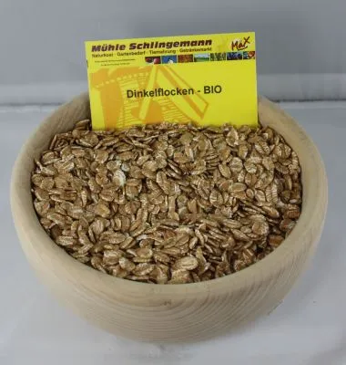 Dinkelflocken 5 kg BIO – Mühle Schlingemann
