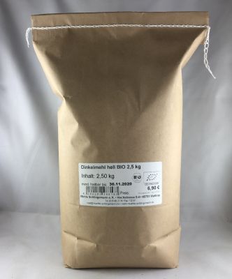 Dinkelmehl hell BIO 2,5 kg