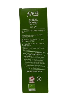 Fusilli Mais-Reis Bio glutenfrei 250 g