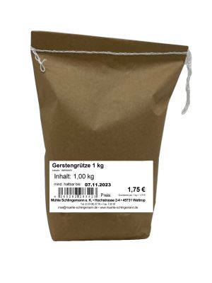 Gerstengrütze 1 kg