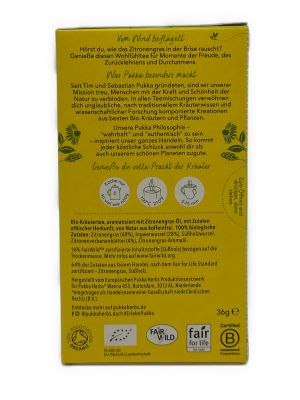 Pukka Zitronengras & Ingwer Tee 20 Stk