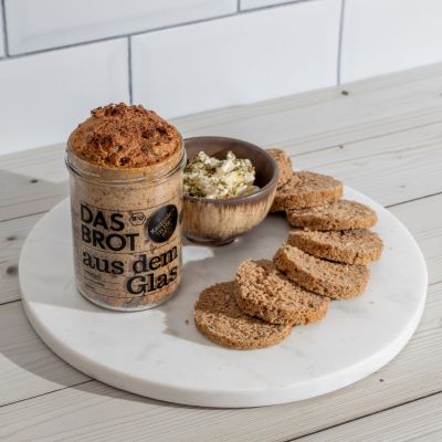 BIO-Kastanien im Hanfglück - Das Brot aus dem Glas