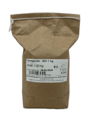 Nacktgerste - BIO 1 kg