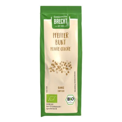 Pfeffer Mix ganz 60 g Nachfüllbeutel