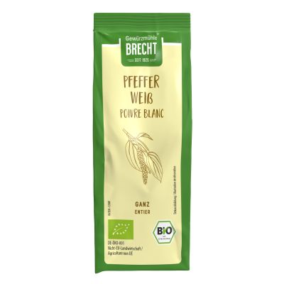 Pfeffer weiß ganz 65 g Nachfüllbeutel