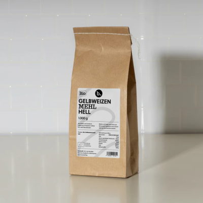 Gelbweizenmehl hell - BIO 1 kg