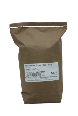 Weizenmehl Type 1050 - 1 kg
