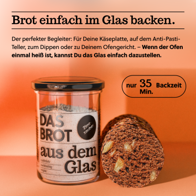 BIO-Zimtzauber - Das Brot aus dem Glas