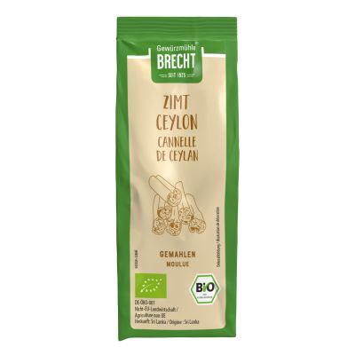 Zimt Ceylon gemahlen 45 g Nachfüllbeutel