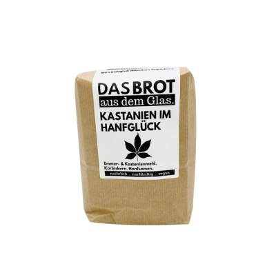 Kastanien im Hanfglück - Nachfüllpaket - Das Brot aus dem Glas -