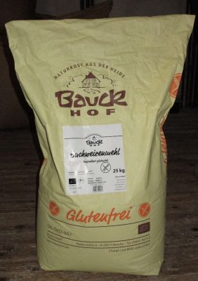 Buchweizenmehl, Vollkorn 25 kg BIO - Glutenfrei -